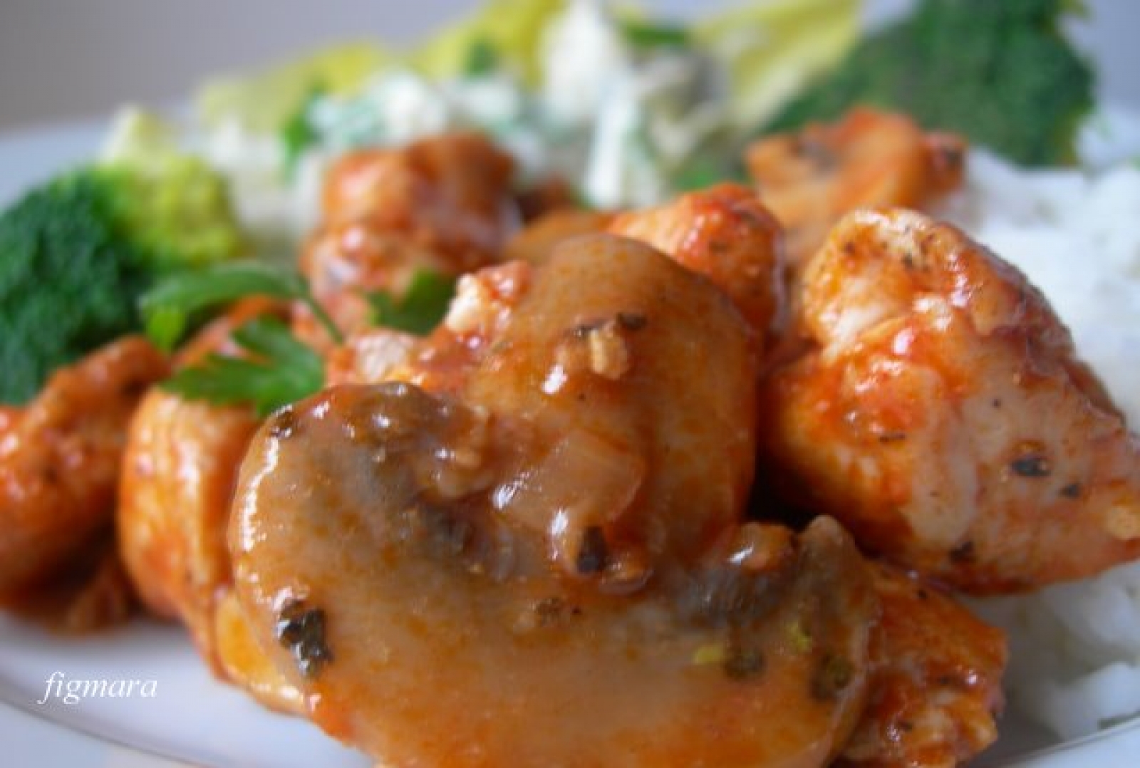 Pierś z kurczaka "po myśliwsku"